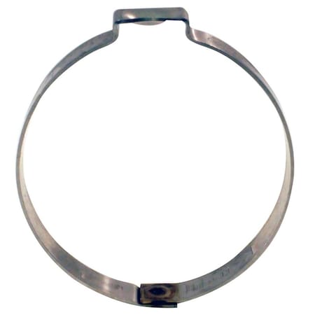 Homestead 1 in. to 1 in. Stainless Steel Band Mulit-Size Clamp Ring, Silver HO2740614